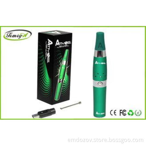 Atmos Jewel Vaporizer Wax Pen Style E Cigarette Green 1000